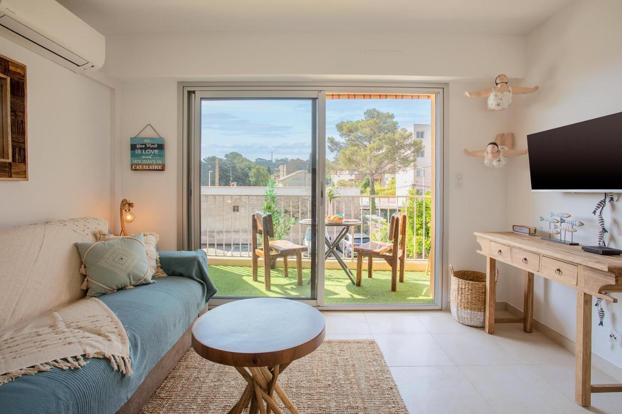 Studio Golfe De Saint Tropez Кавалер-сюр-Мер Экстерьер фото
